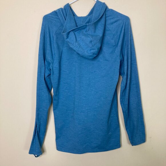 Lululemon Mens Hoodie No Tag Medium Blue Out of Bounds - Picture 2 of 10